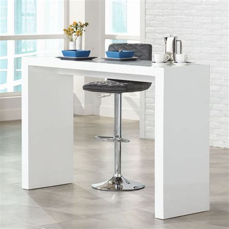 White Kitchen Bar Table Sets