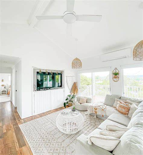 Modern spacious white lounge interior ARTWORK INSTALLED John Mazlish