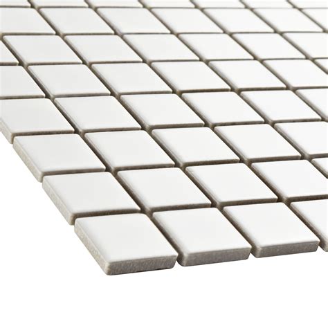 Upgrade Your Space with Stunning White Mosaic Floor Tiles - Shop Now