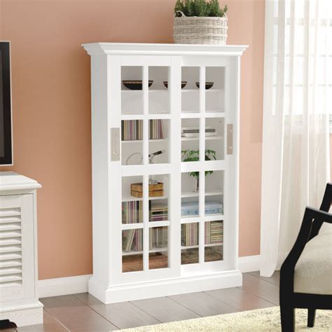 White Multimedia Cabinet