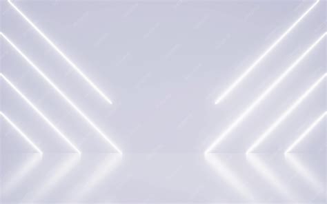 Shine Bright Like a Diamond with Stunning White Neon Backgrounds - Perfect for Your Next Design Project!