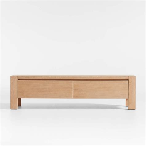 White Oak Bench With Storage