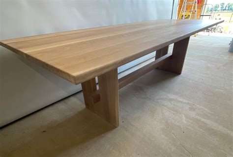 White Oak Rectangle Dining Table