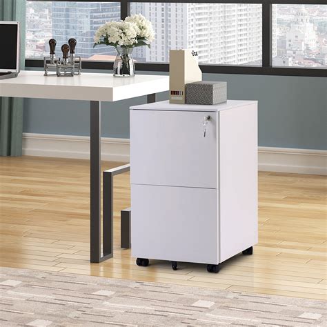 white office filing cabinets