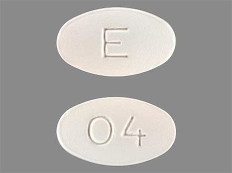 white oval pill 4
