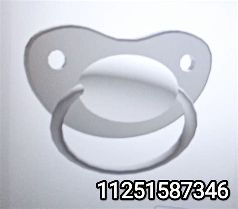 white pacifier roblox code｜TikTok Search
