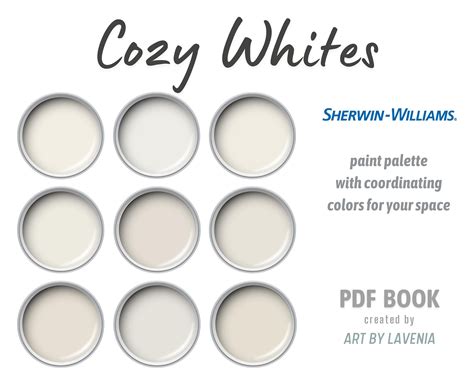White Paint Colors Chart