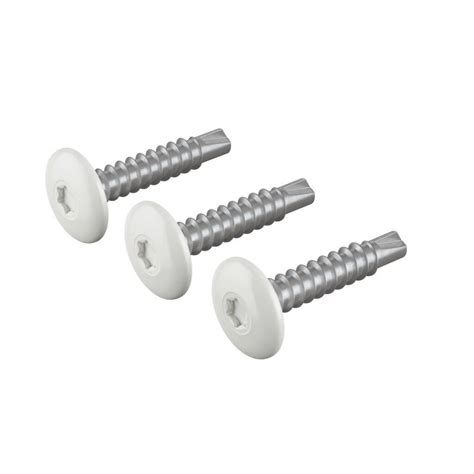 White Panel Screws