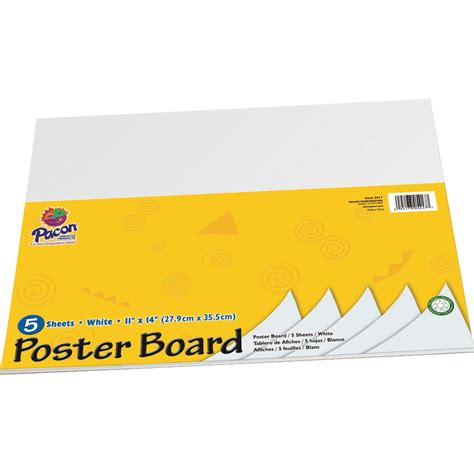 white paper board