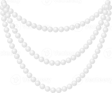 White Pearl Necklace Pattern