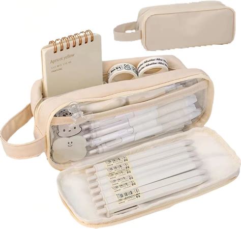 White Pencil Case Amazon