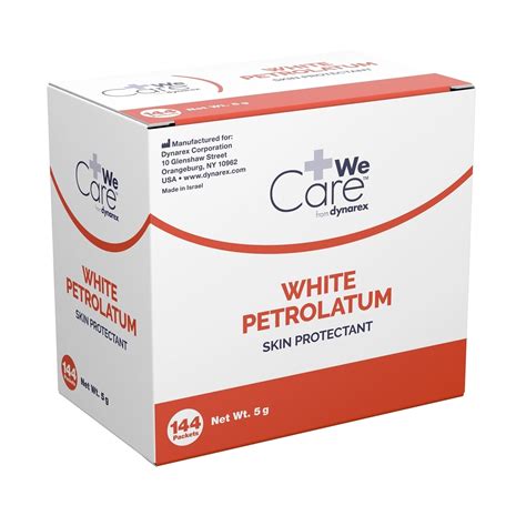 white petrolatum safety