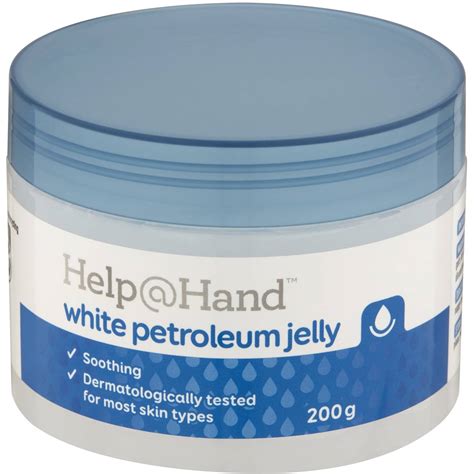 white petroleum jelly sds