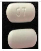 white pill with g7 imprint