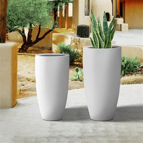 Bring A Touch Of Style To Your Home With A White Planter