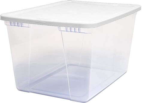 white plastic container with lid