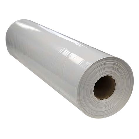 white plastic sheeting roll
