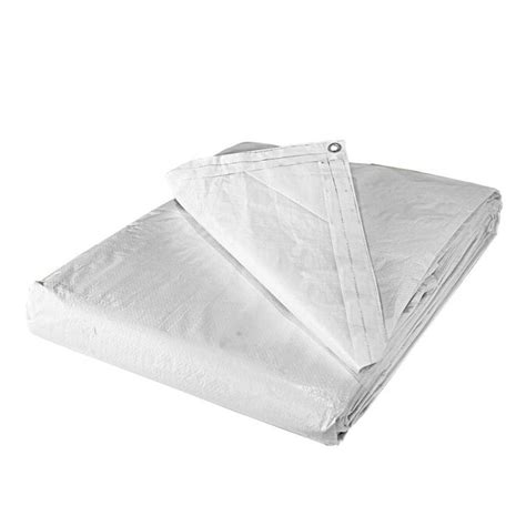 white plastic tarps lowe's
