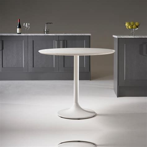 White Quartz Kitchen Table