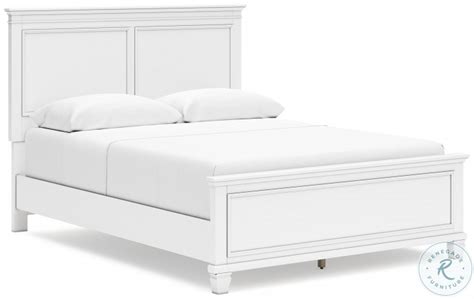White Queen Panel Beds