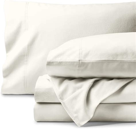 White Queen Size Flannel Sheets