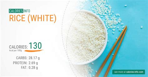 White Rice Calorie Count