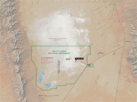 White Sands Google Maps