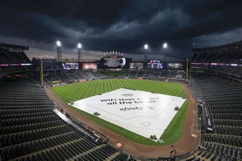 white sox game rained out today