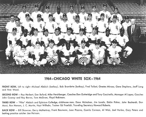white sox roster 1964
