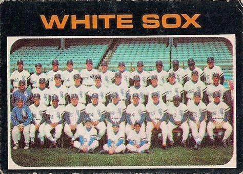 white sox roster 1971