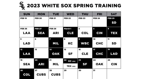 white sox spring training record 2023