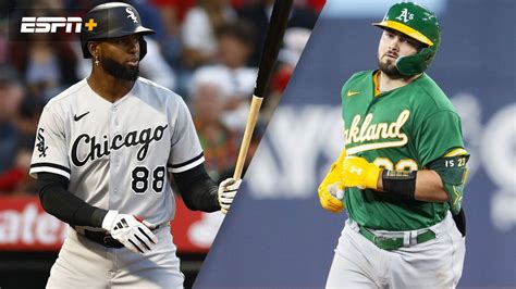 white sox vs athletics live on espn