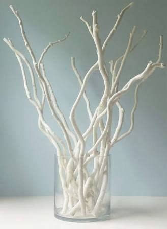 White Sticks Decor