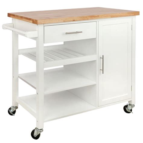 home.furnitureanddecorny.com:white storage cart on wheels