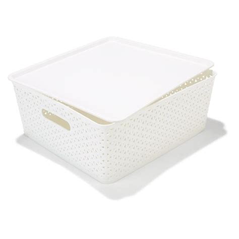 White Storage Container Kmart