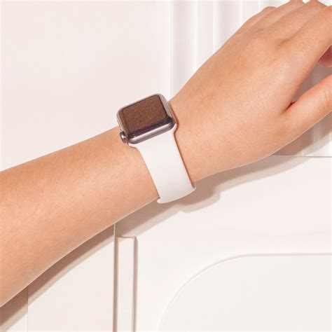 White Strap For Apple Watch