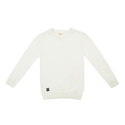 white sweater for toddler boy