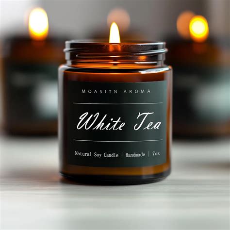 White Tea Candles