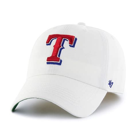 white texas rangers hat