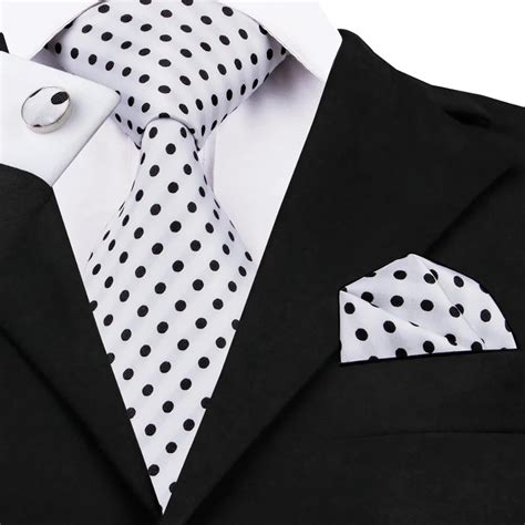 white ties for men