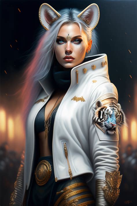 white tiger woman meaning