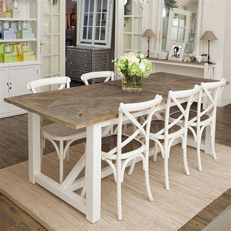 White Timber Dining Room Tables