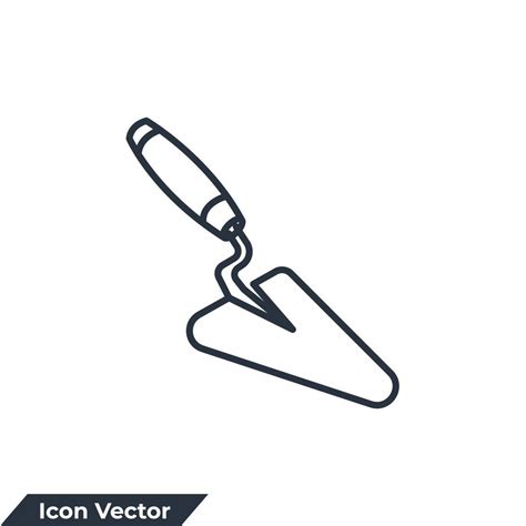 White Trowel Icon