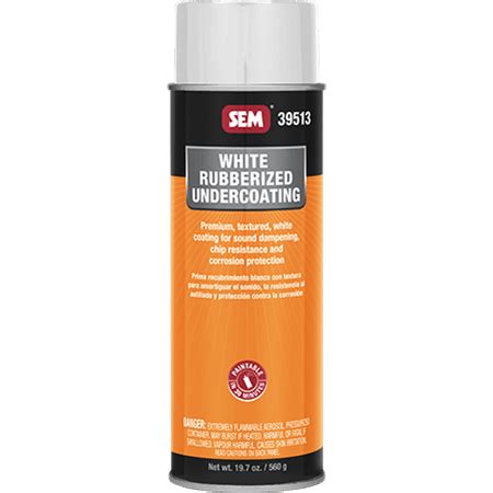 White Undercoating Spray