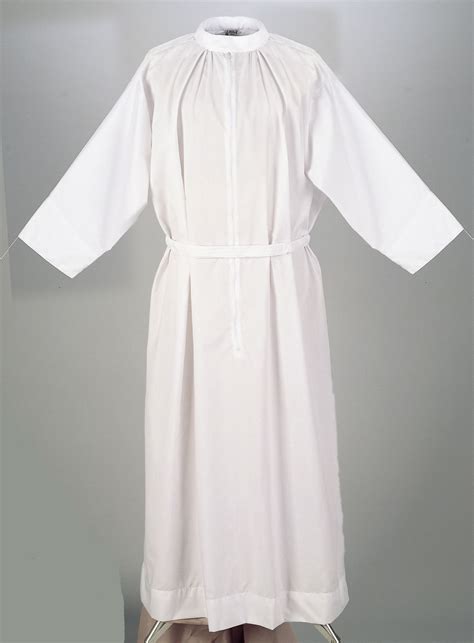 white vestments worn by priests
