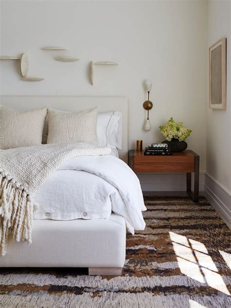 White Wall In Bedroom