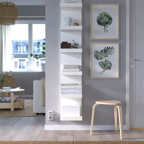 White Wall Shelf Unit Ikea