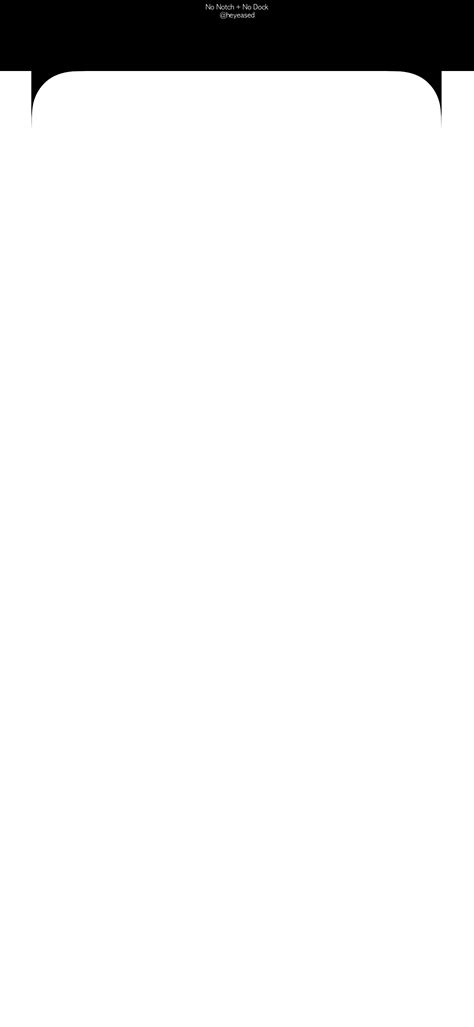 White Wallpaper No Dock