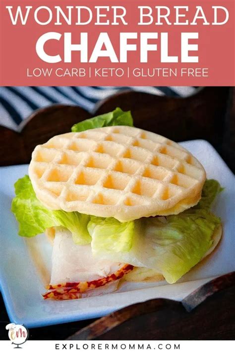 White Wonder Bread Chaffle