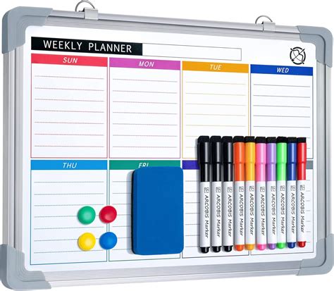 Whiteboard Desk Planner